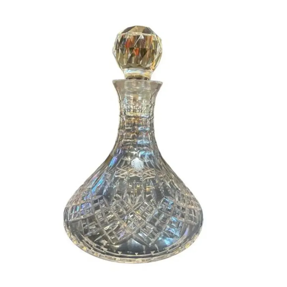 Stuart Crystal “ Shaftesbury “ Ships Decanter clear Hand Cut